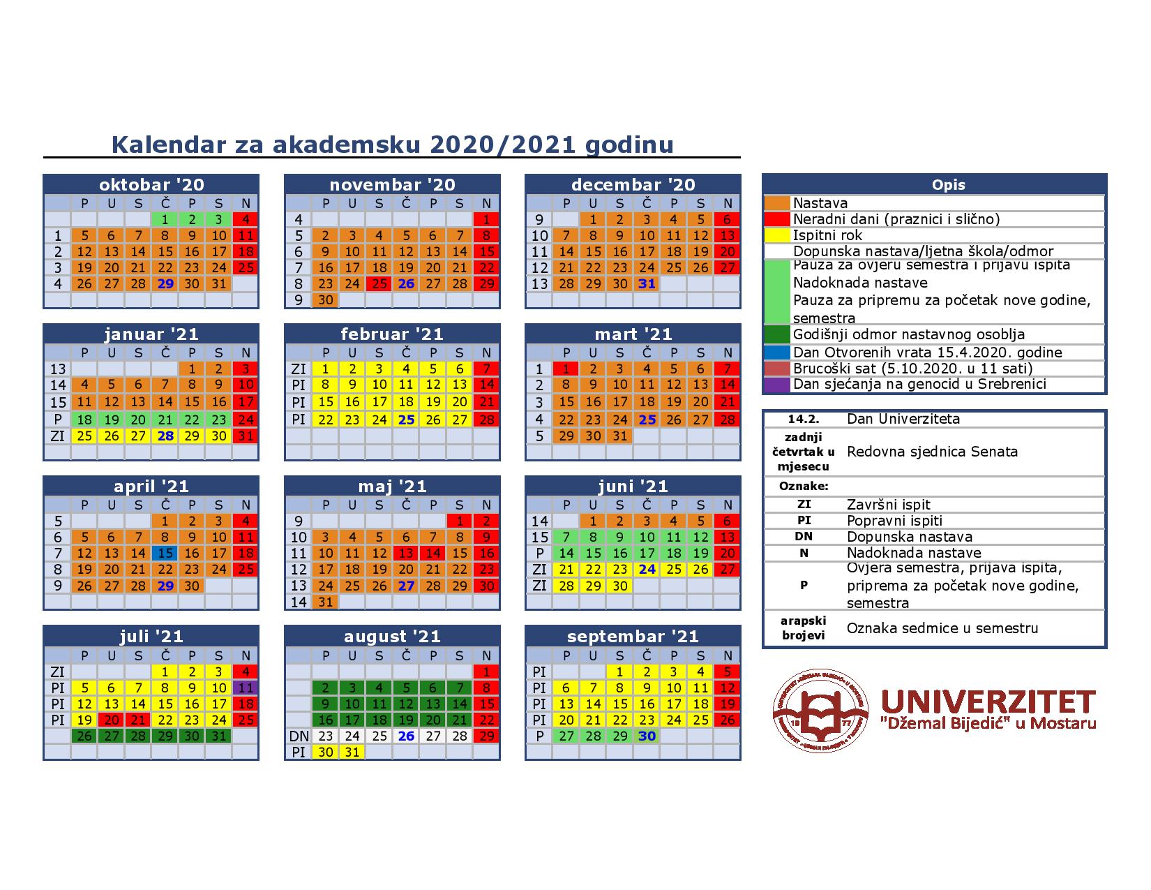 Muji kalendarz akademicki 4
